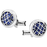 Gemelli Montblanc Uomo in Acciaio Lapislazzulo 123801 - 123801